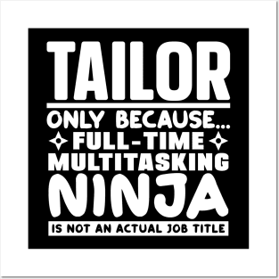 Tailor Ninja Posters and Art